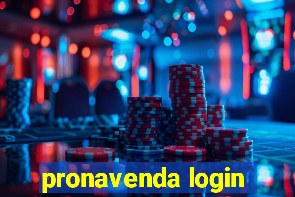 pronavenda login